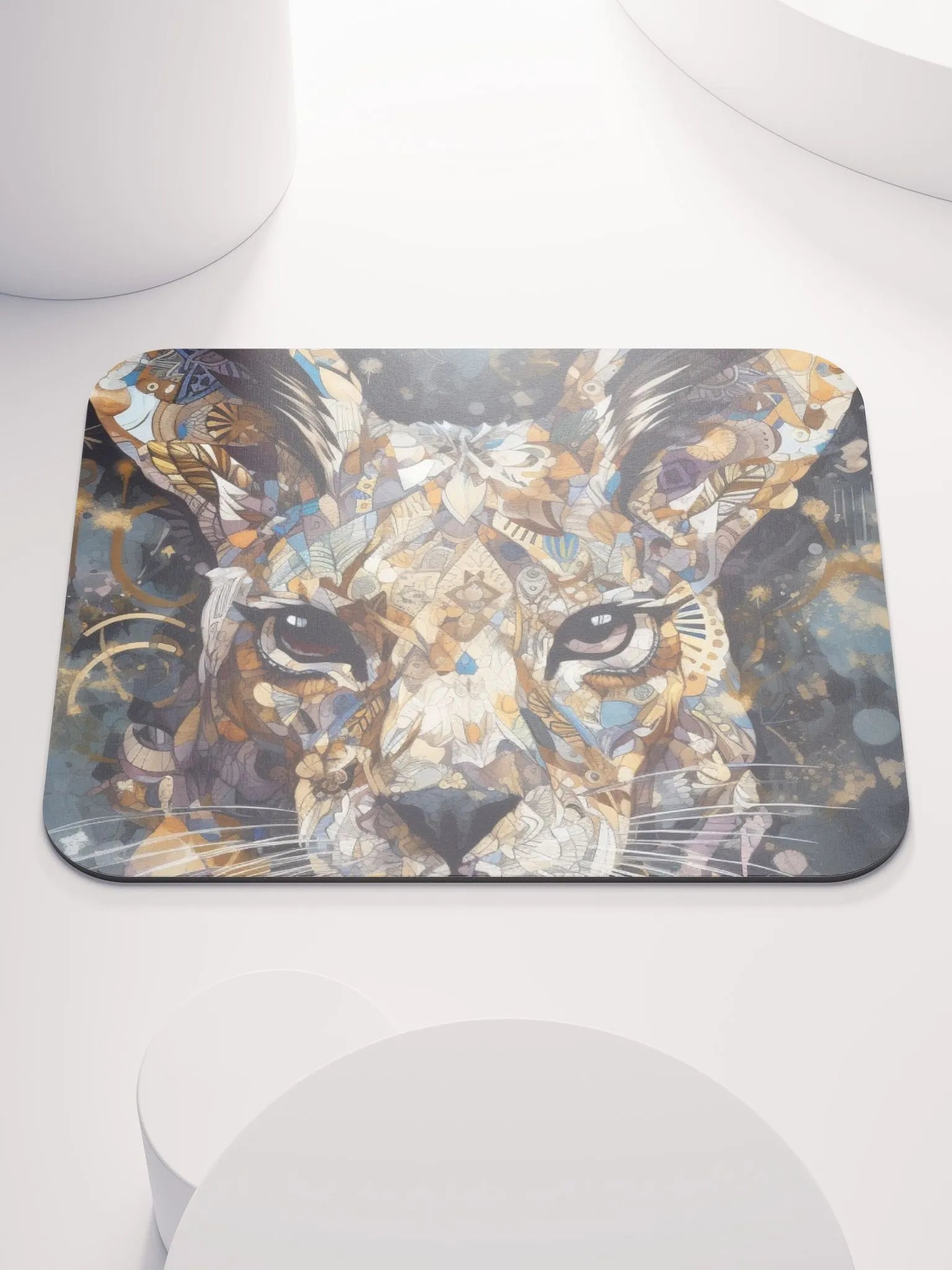 Intricate Kangaroo artwork - Mouse pad product image (1)