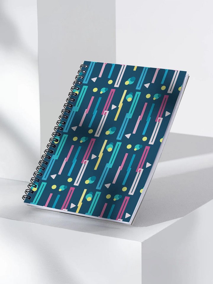 Symmetric Dreams Spiral Notebook product image (1)