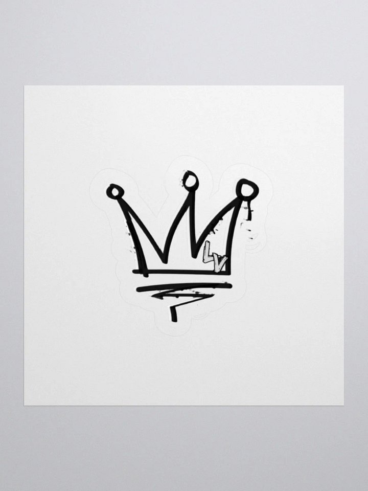LV Crown Sticker product image (1)