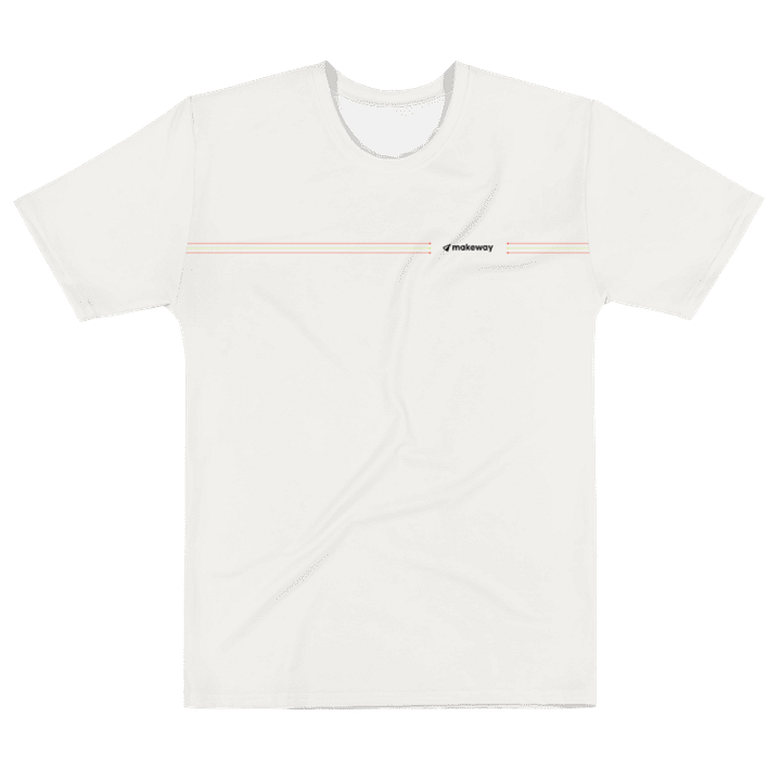 Elevate Tee: White product image (1)