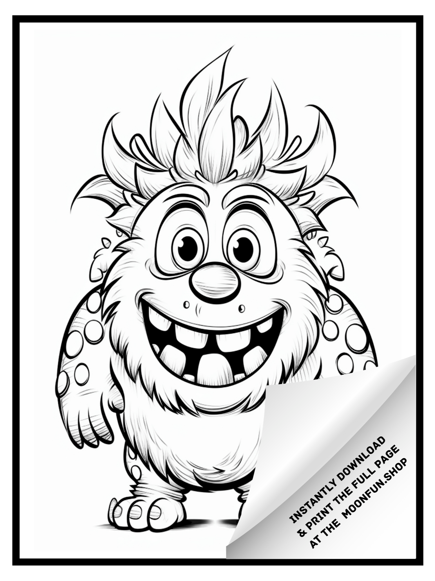 👻 150 Fun & Spooky Halloween Coloring Pages for Kids product image (11)