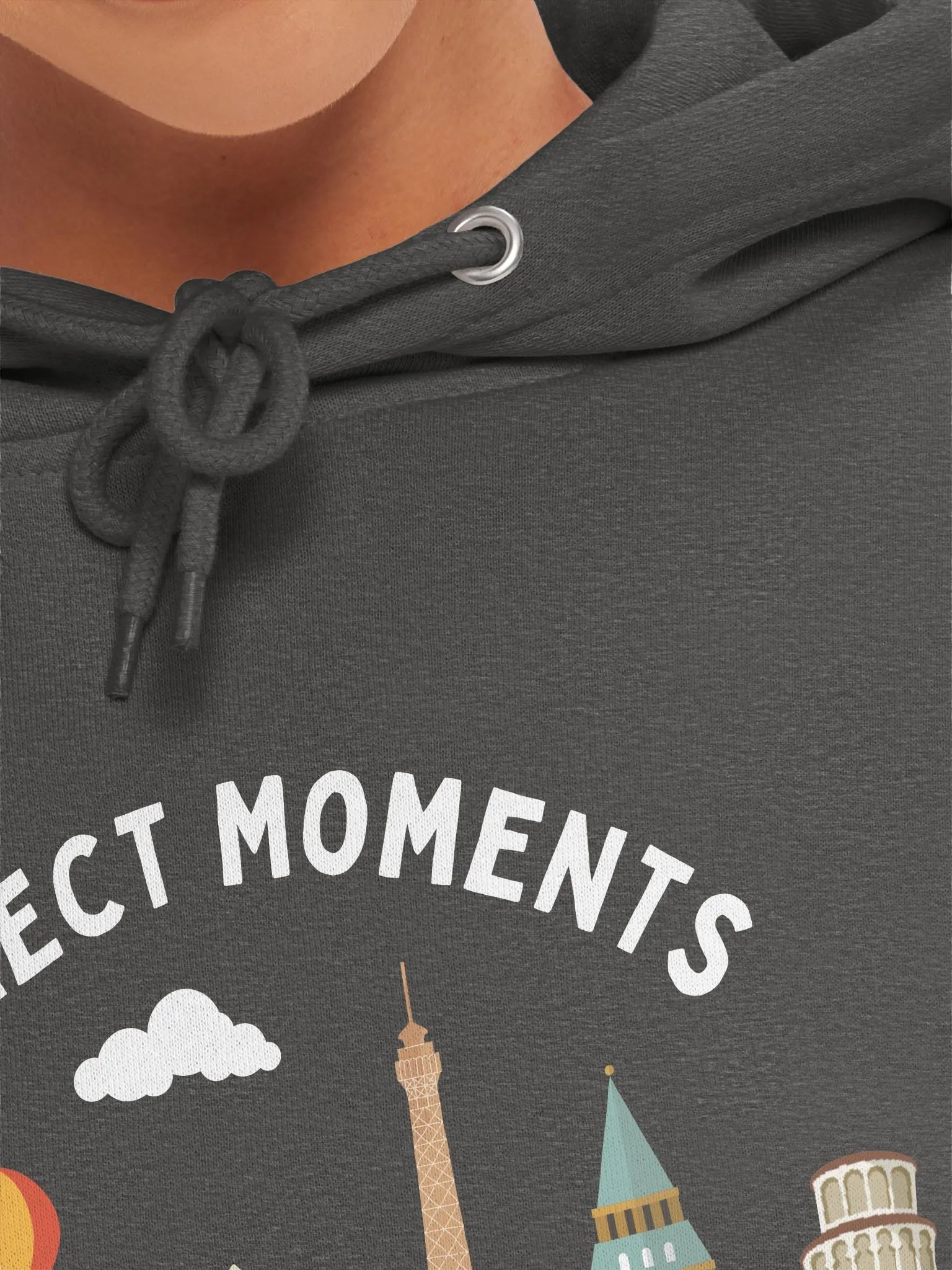 Collect Moments Not Things World Wonders Illustrated Hoodie product image (33)