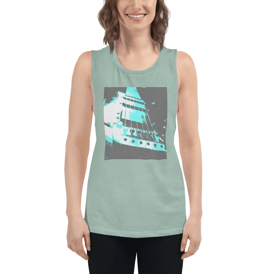Blue Guitar Melody Muscle Tank product image (7)