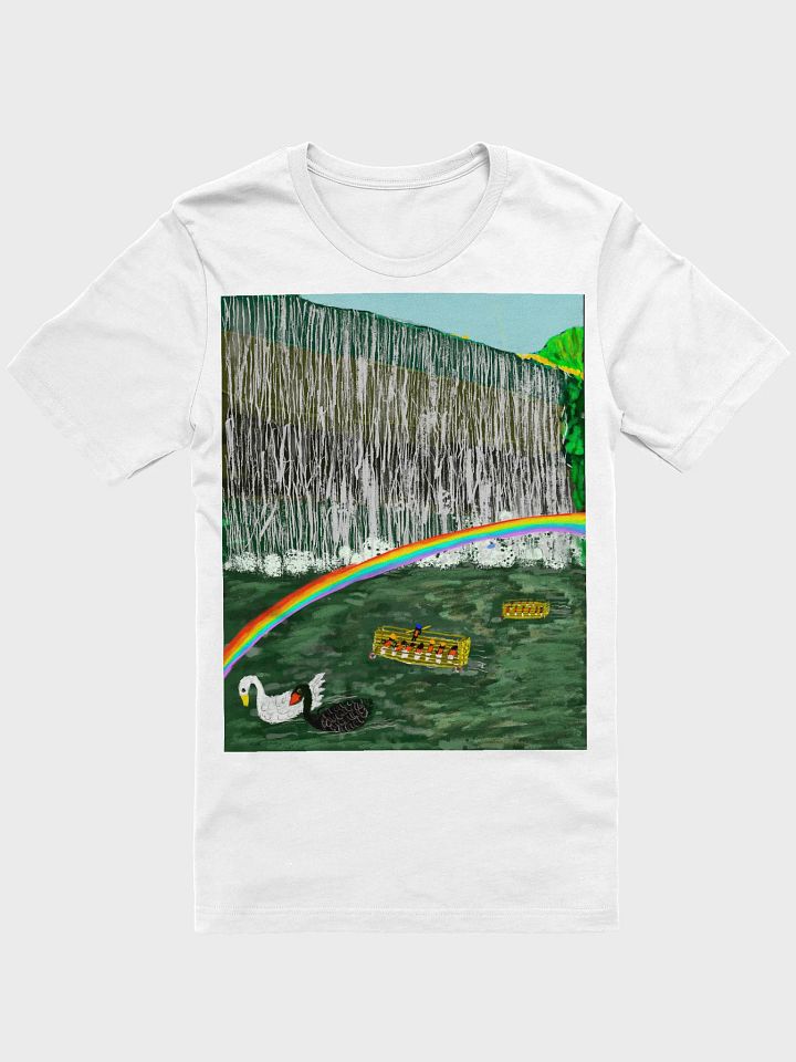 Bella+Canvas Supersoft T-Shirt: waterfall product image (1)