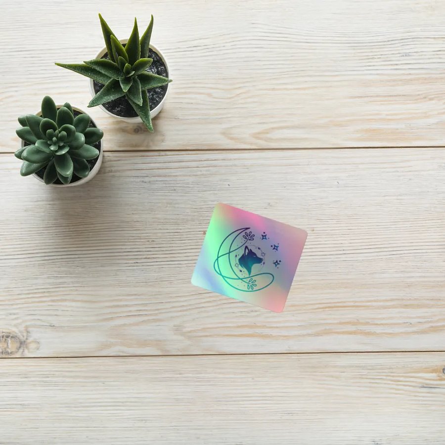 Holographic Logo Sticker product image (10)