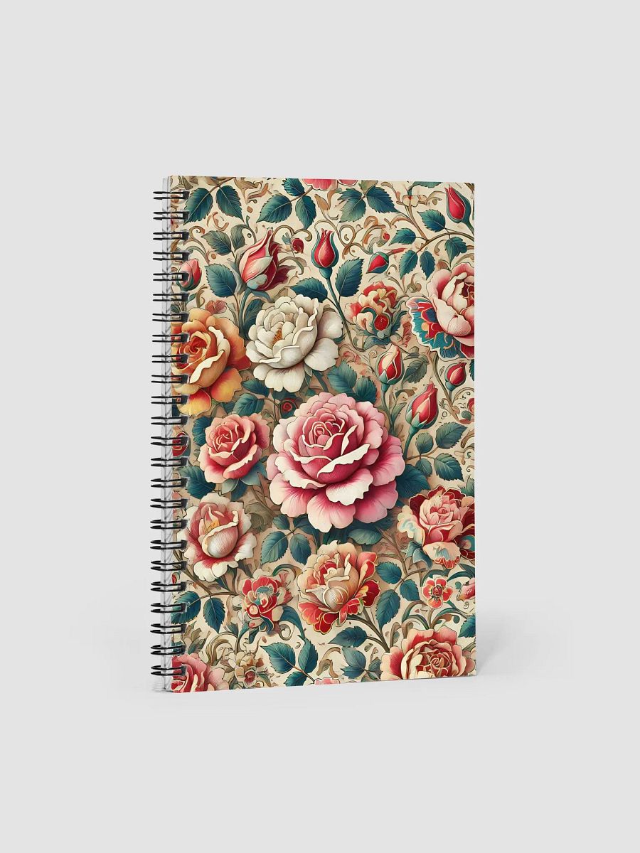 Royal Floral Spiral Notebook product image (1)