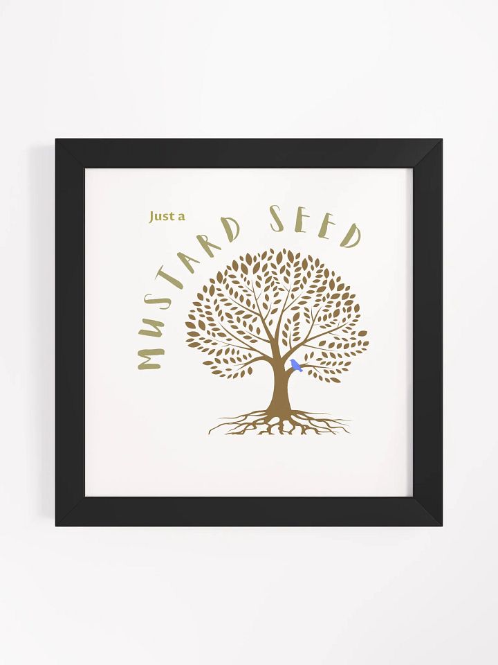 Mustard Seed Framed Poster product image (1)