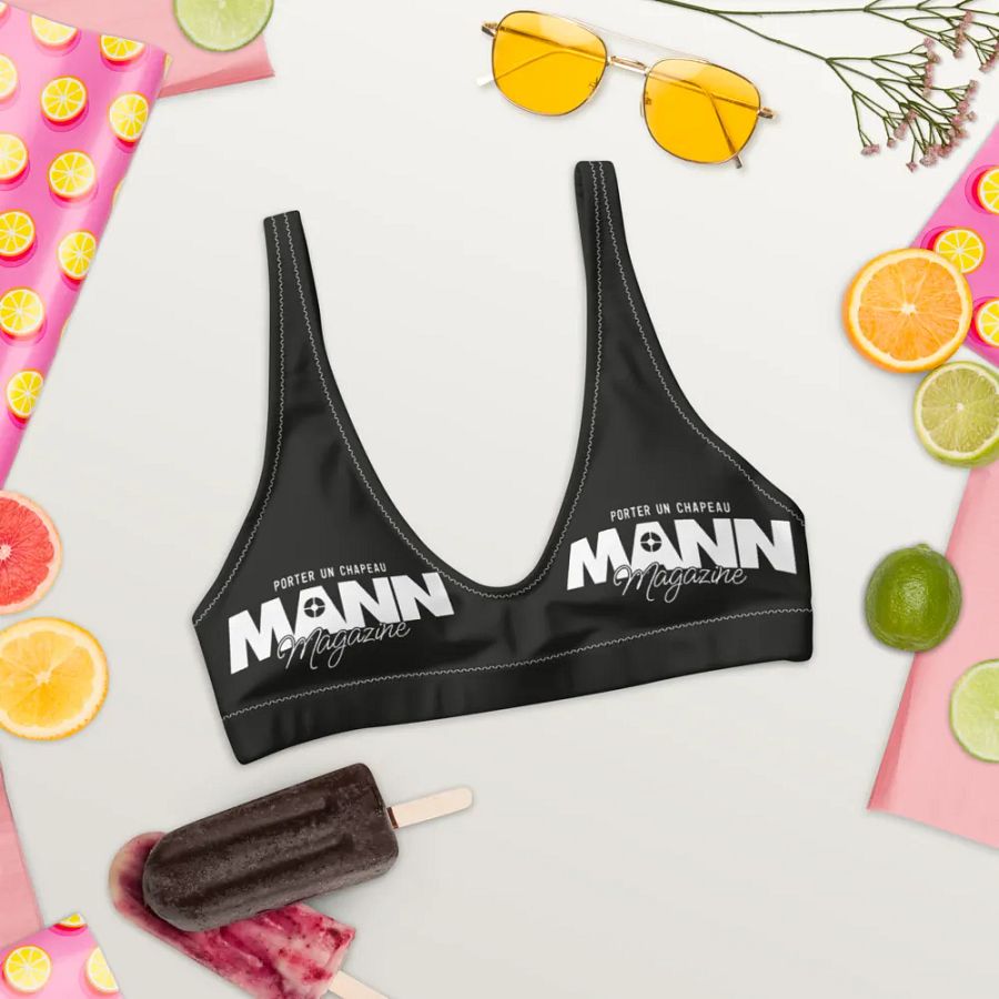 MANN Magazine Black Padded Bikini Top product image (6)