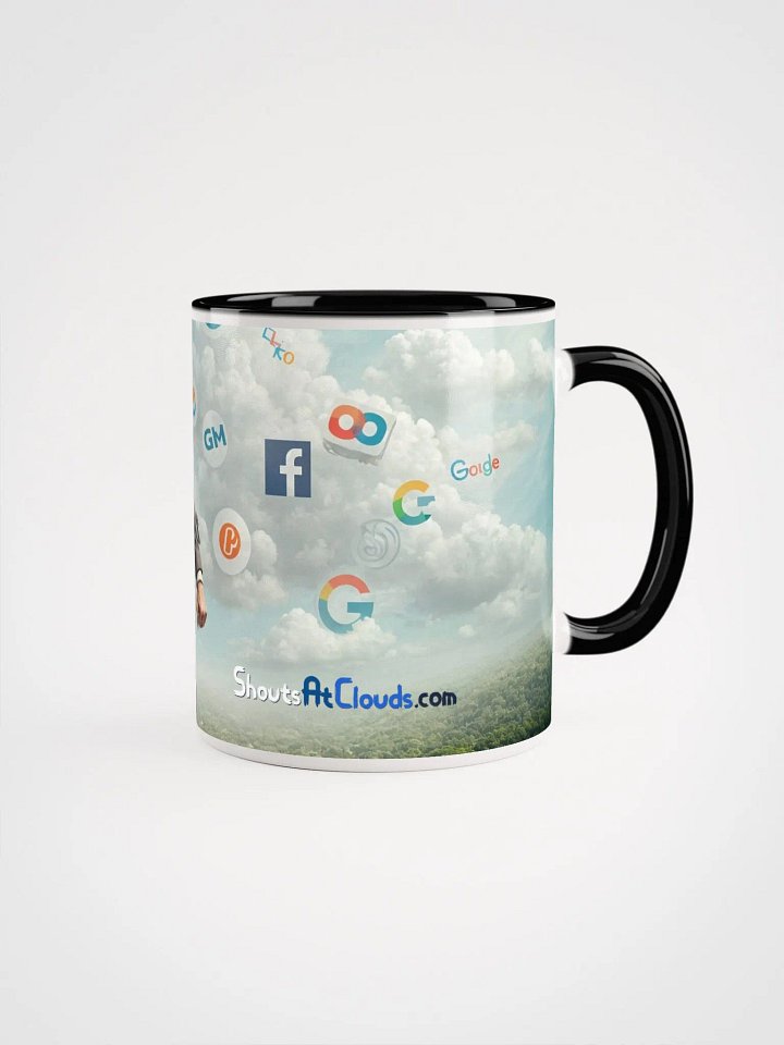Shouts At Clouds Mug product image (2)