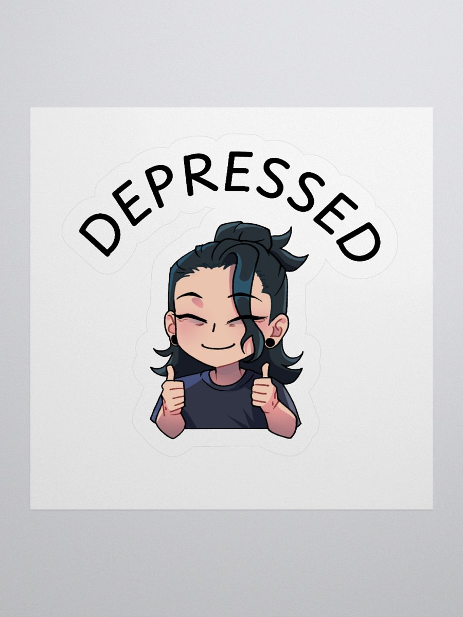Depressed Geto Sticker product image (1)
