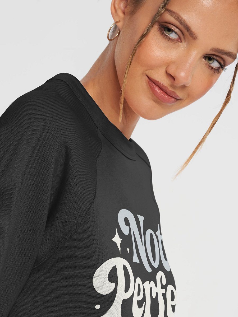 Not Perfect Just Forgiven Retro Christian Sweatshirt product image (4)