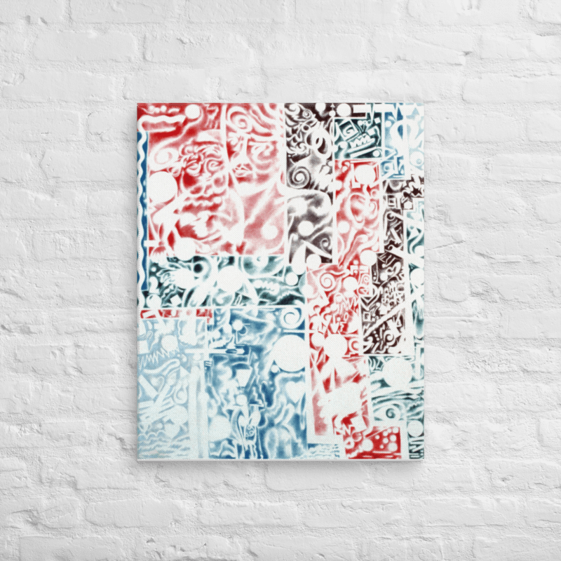Umbilical Barfing (1990) (Left Side) (24" x 30") product image (2)