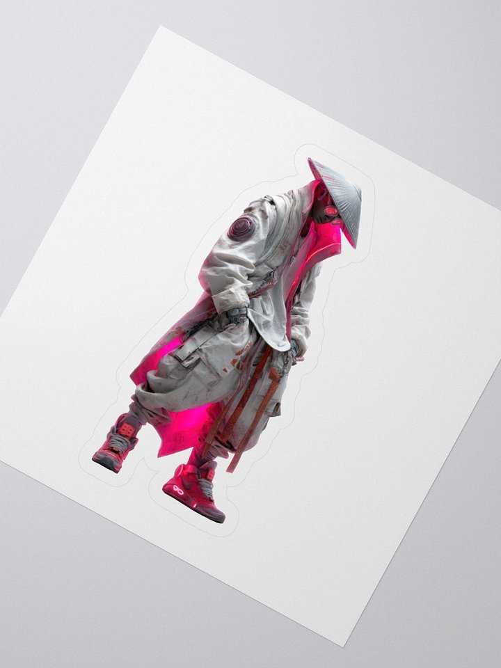 Neon Cyberpunk Kiss Cut Stickers product image (2)