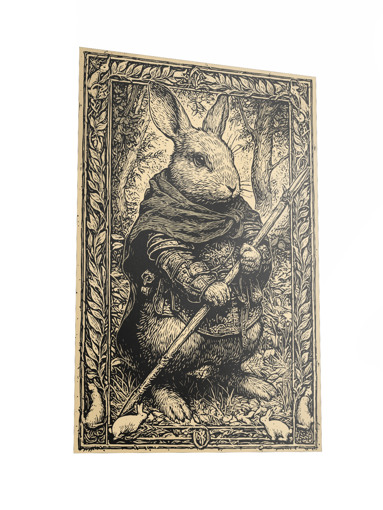 Rabbit Scout – Tiny Heroes Poster product image (3)