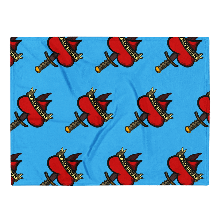 NOSE HEART Throw Blanket product image (2)