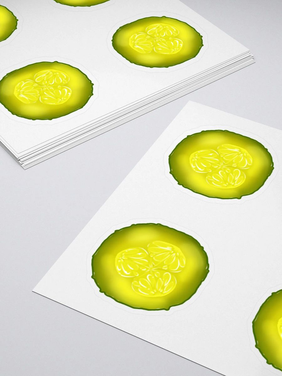 Pickle Slices Stickers product image (10)