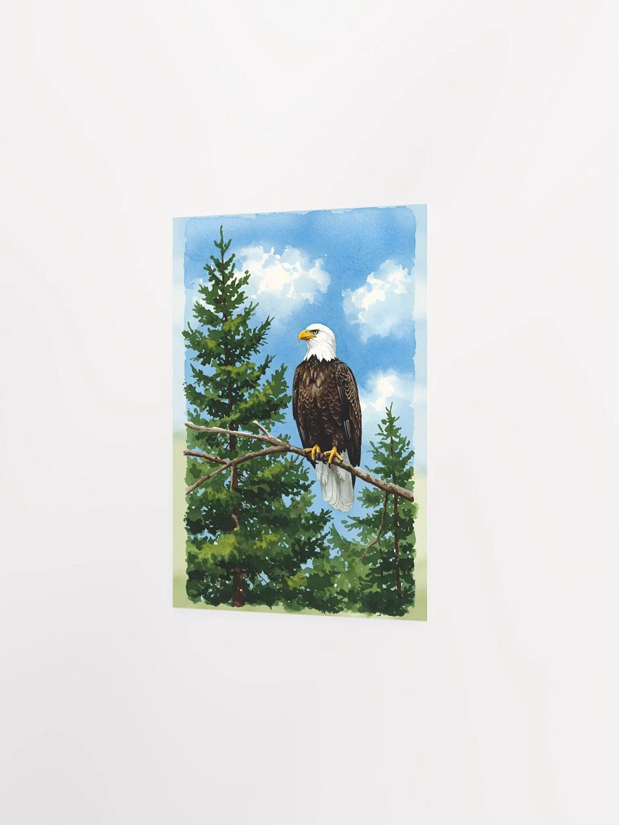 The Eagle's Domain Watercolor Poster product image (12)