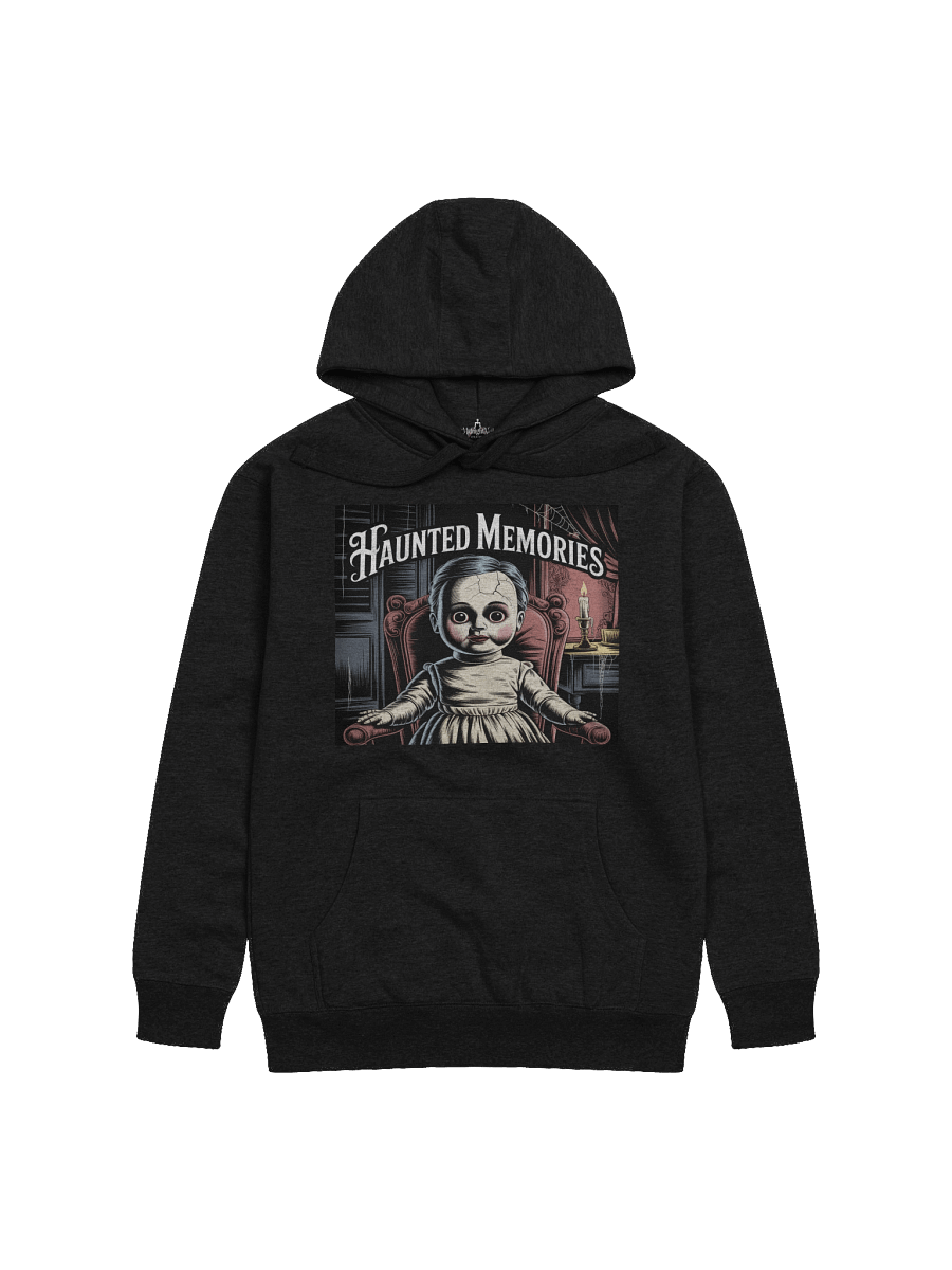 Midnight Veil Designs Gothic 'Haunted Memories' Unisex Premium Hoodie - Black & More Colours product image (1)