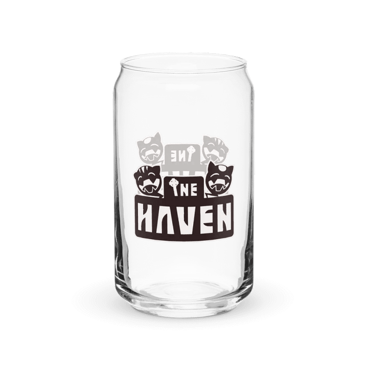 The Haven Logo Glass Can Shaped Cup product image (2)