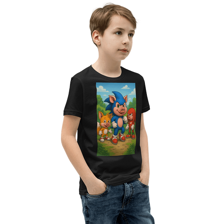 Speed Team Piggies Youth T-Shirt product image (3)