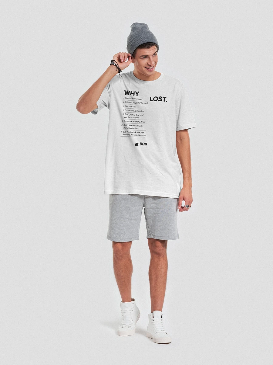 Why X Lost - Unisex Super Soft Cotton T-Shirt product image (63)