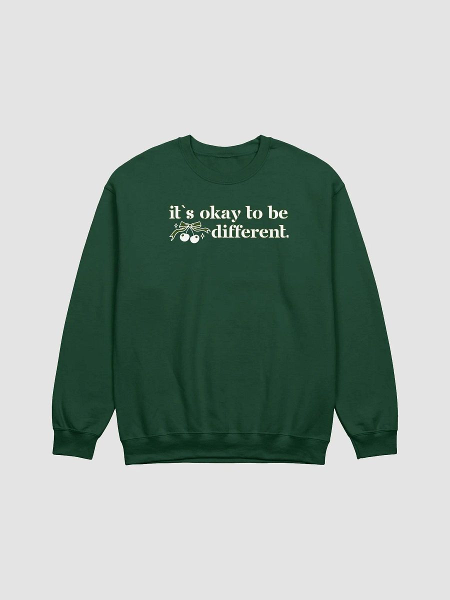 It`s Ok To be Different Inspirational Gildan Sweatshirt product image (4)