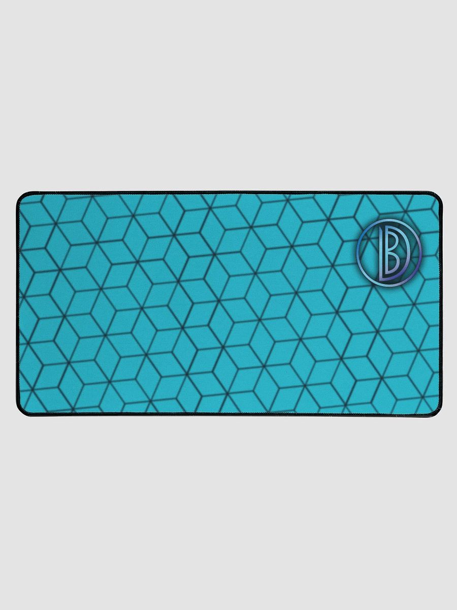 DBD Double Hex Grey on Teal Deskpad! product image (1)