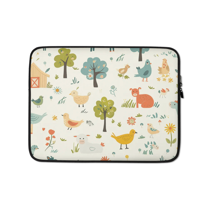 Farm Friends Laptop Sleeve product image (1)
