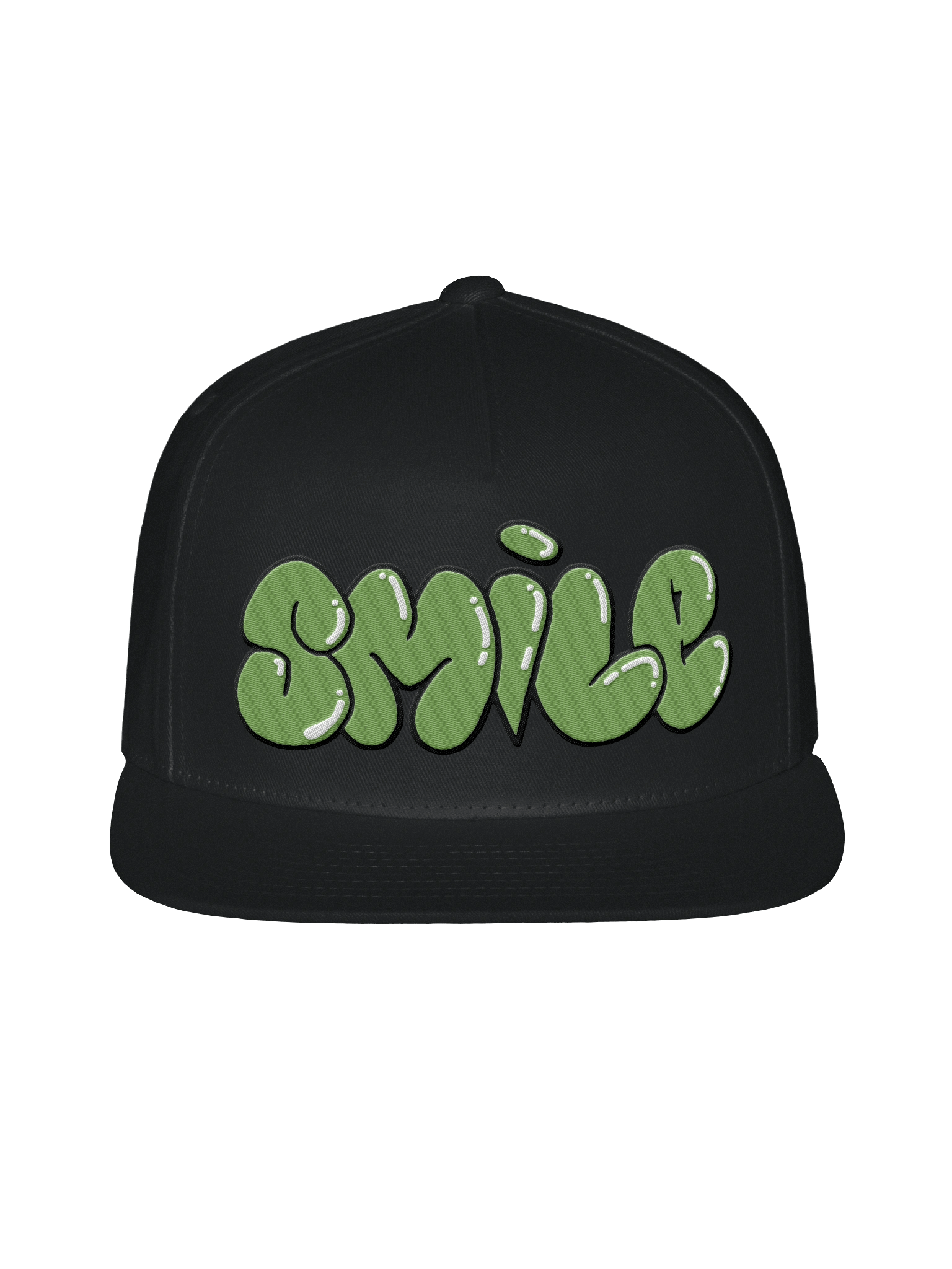 Dill's Smile Line Embroidered Flat Cap product image (2)