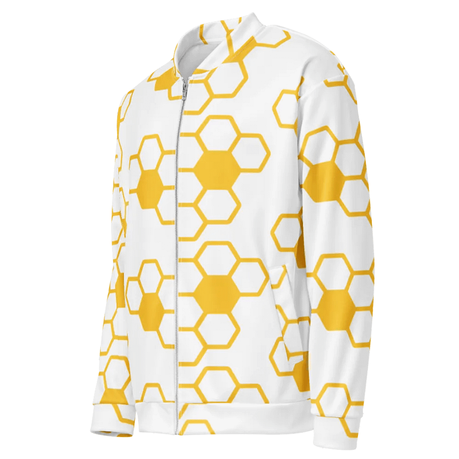 Honeycomb Hues All-Over Bomber Jacket product image (3)