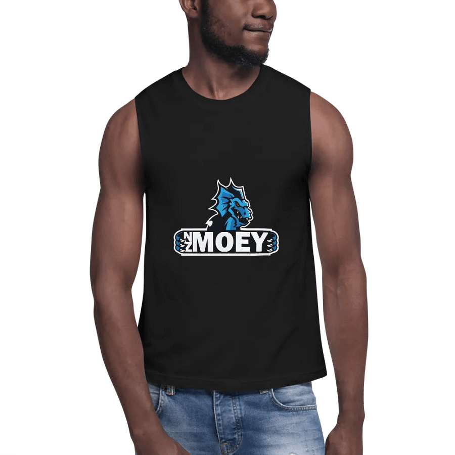 NZMOEY Logo Bella+Canvas Muscle Tank product image (7)