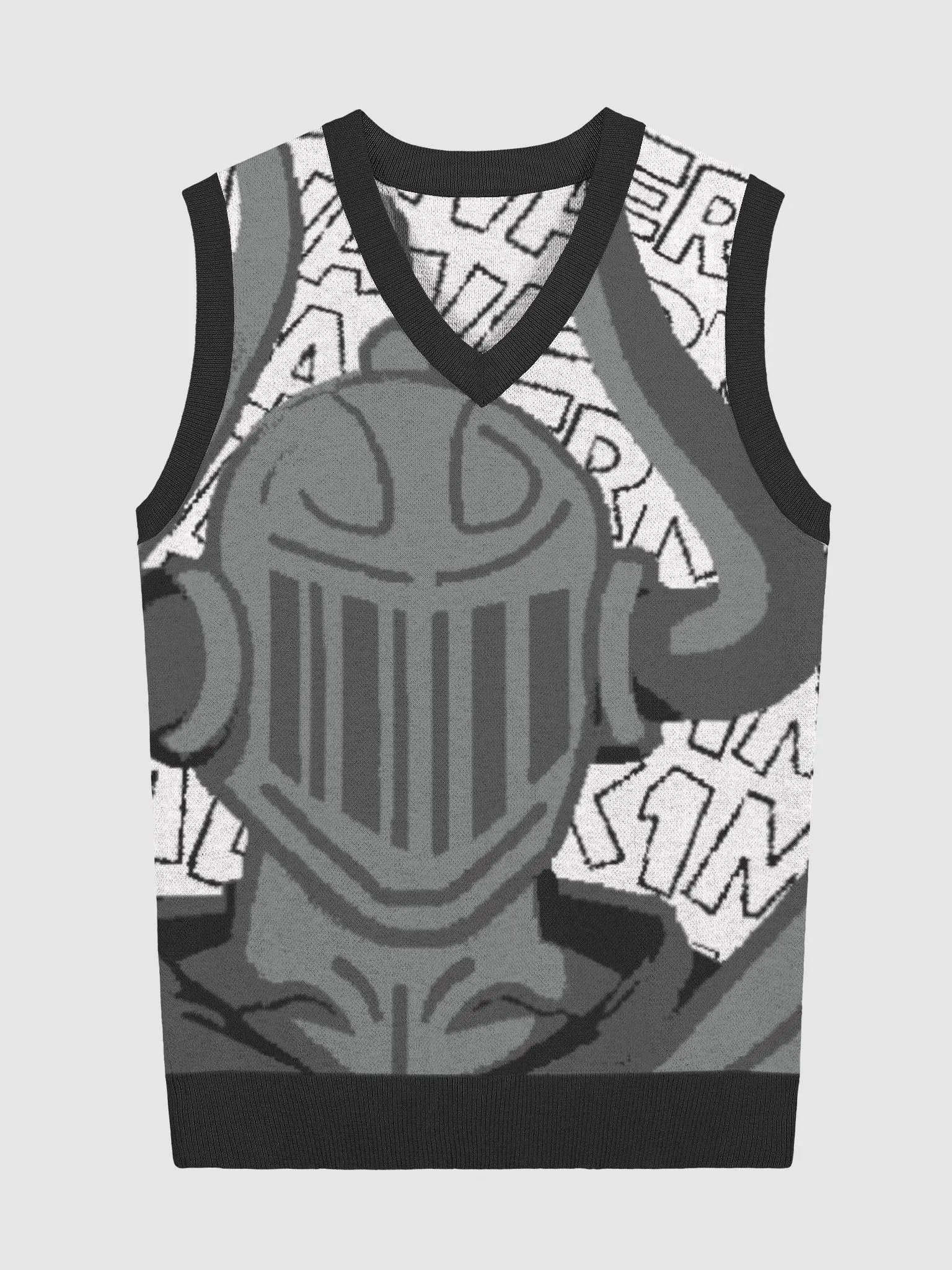 Knightly Visions Knitted V-Neck Vest product image (3)
