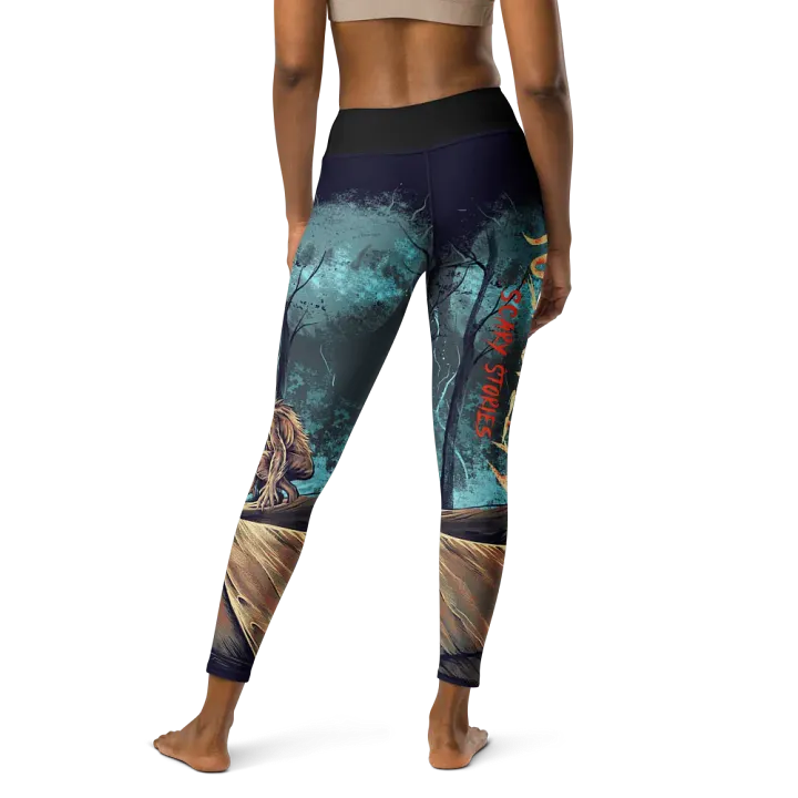 Moonlit Wendigo Yoga Leggings product image (2)