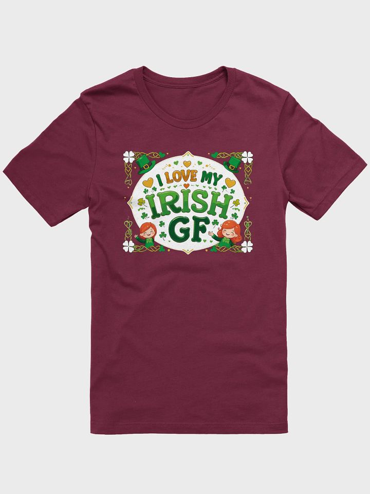I Love My Irish GF – Cute & Proud Irish Romance Design product image (1)
