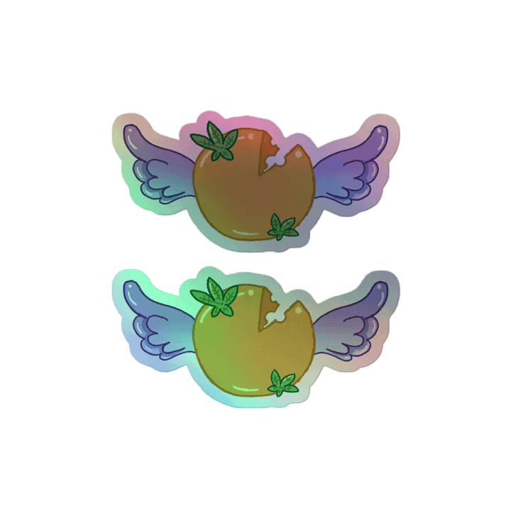 Holographic Logo Sticker Set product image (2)