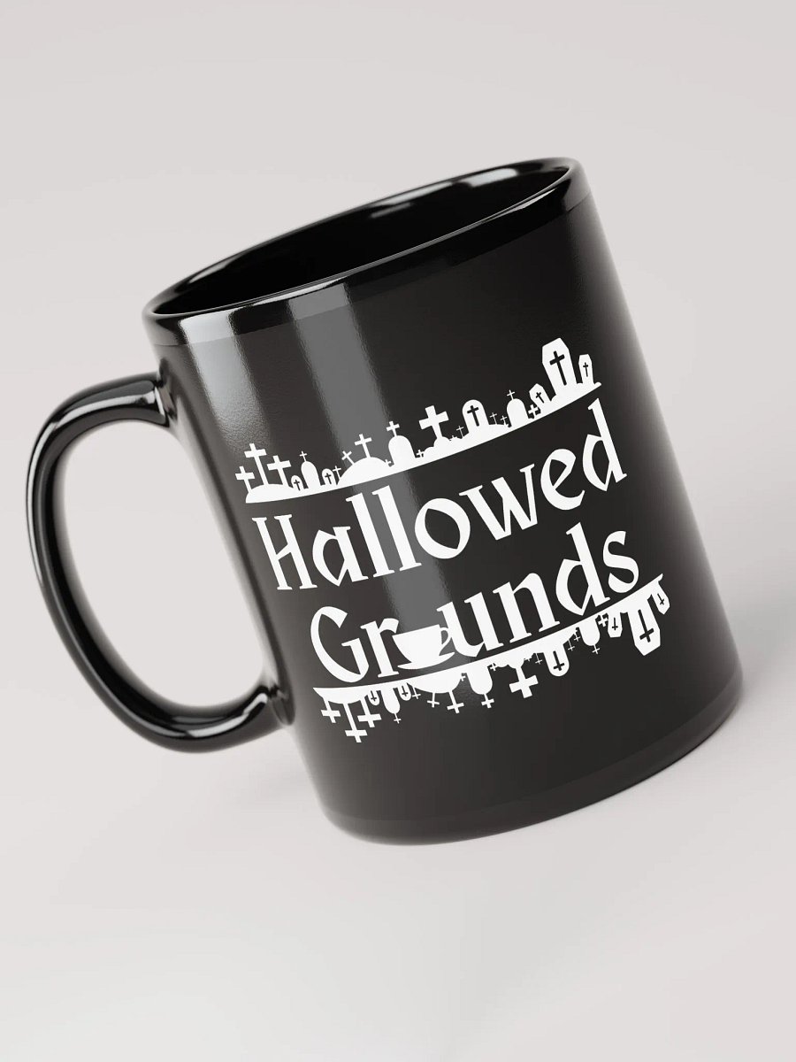 Hallowed Grounds Black Mug product image (6)