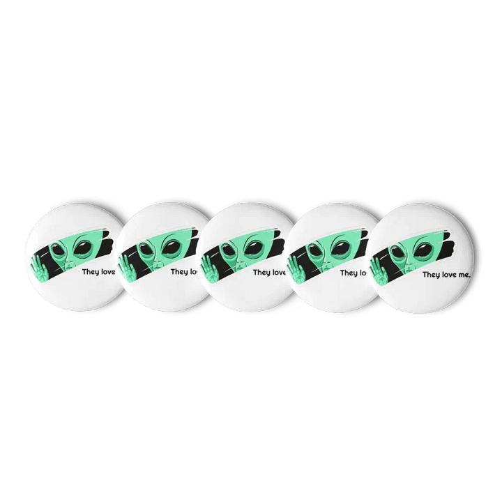 "They Love Me" Pin Set product image (1)