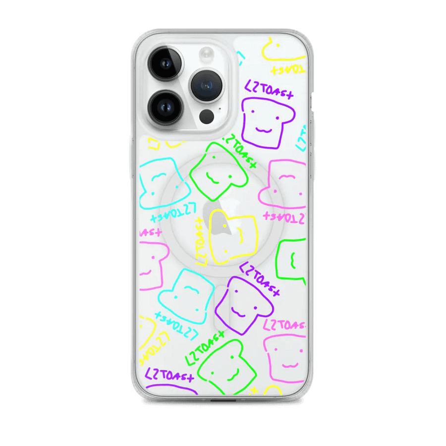 LSToast iPhone Case (Clear) product image (2)