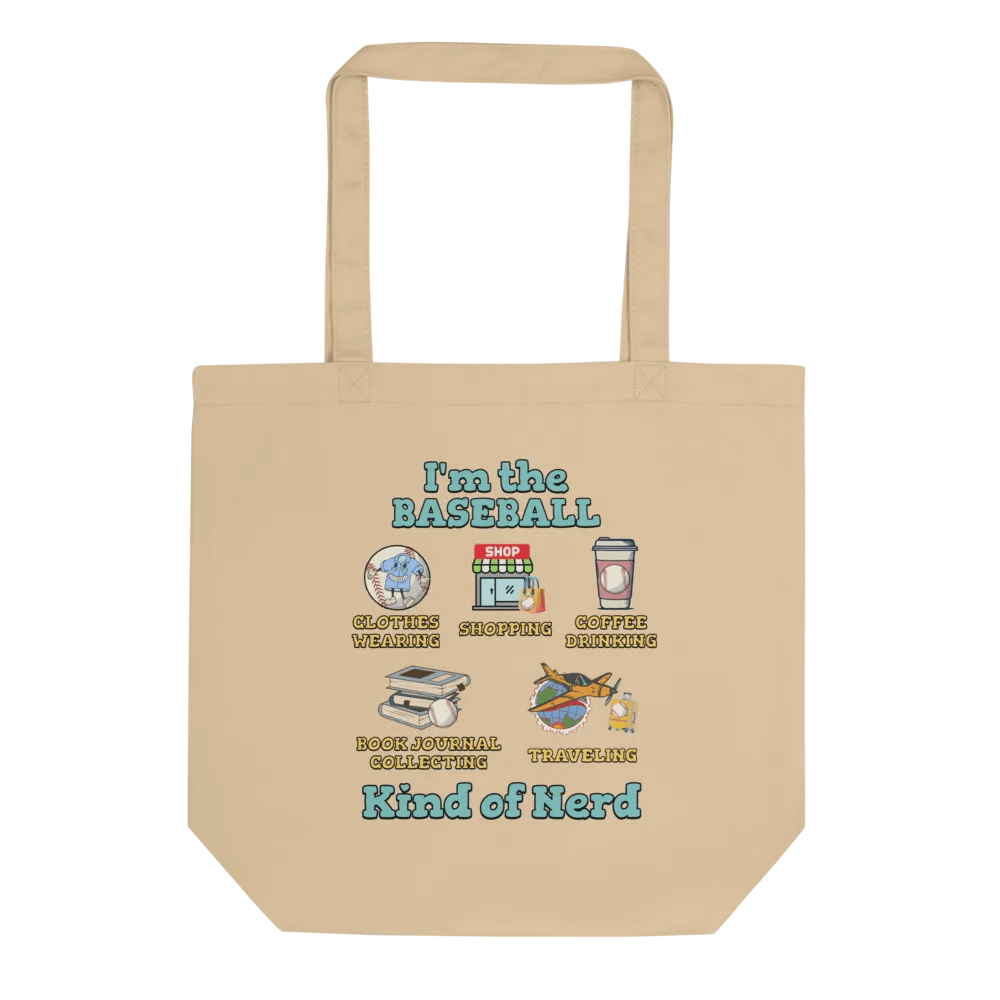 Im The Baseball Kind Of Nerd Eco Tote product image (1)