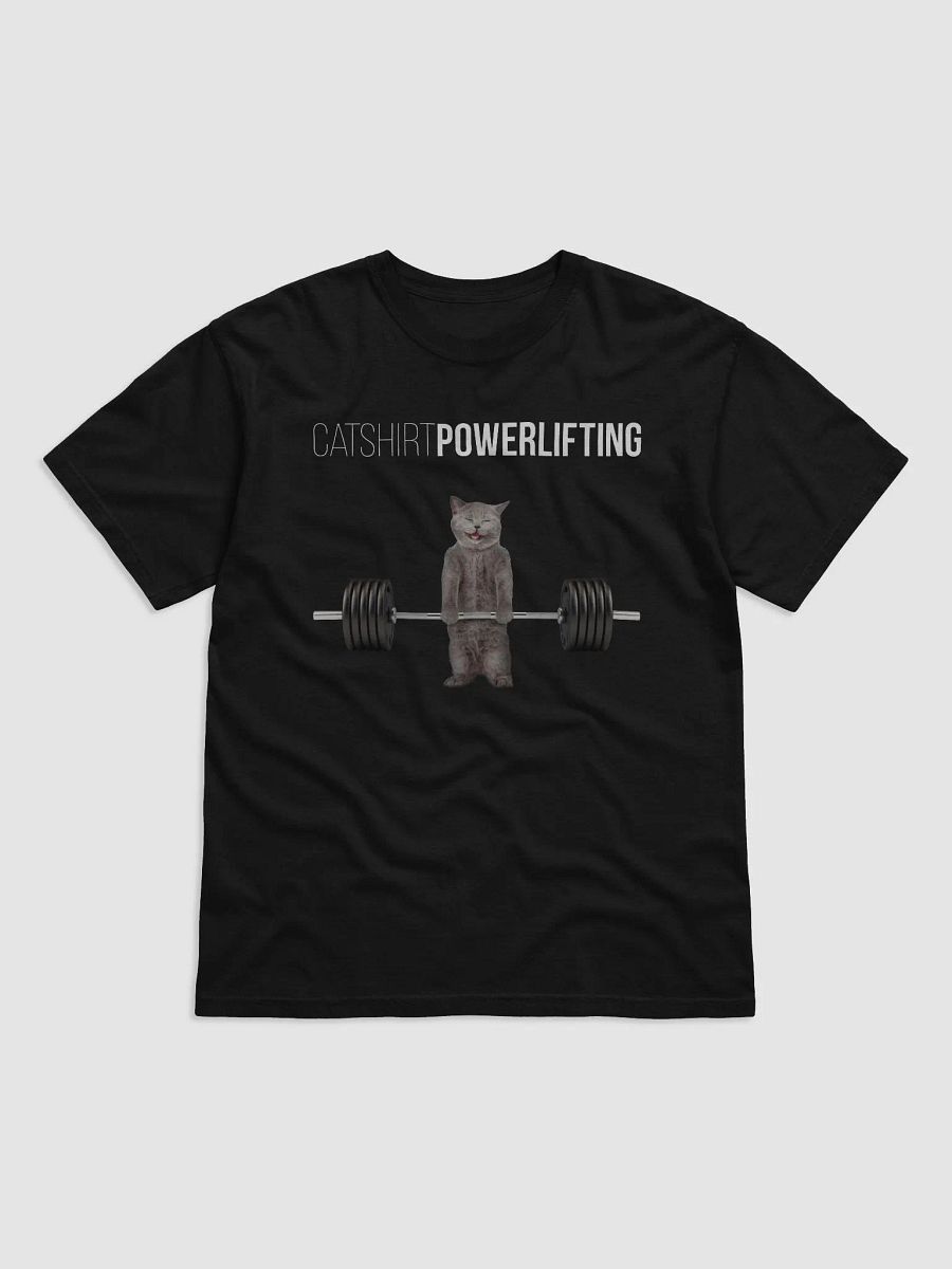 Deadlifting Cat Tee product image (1)