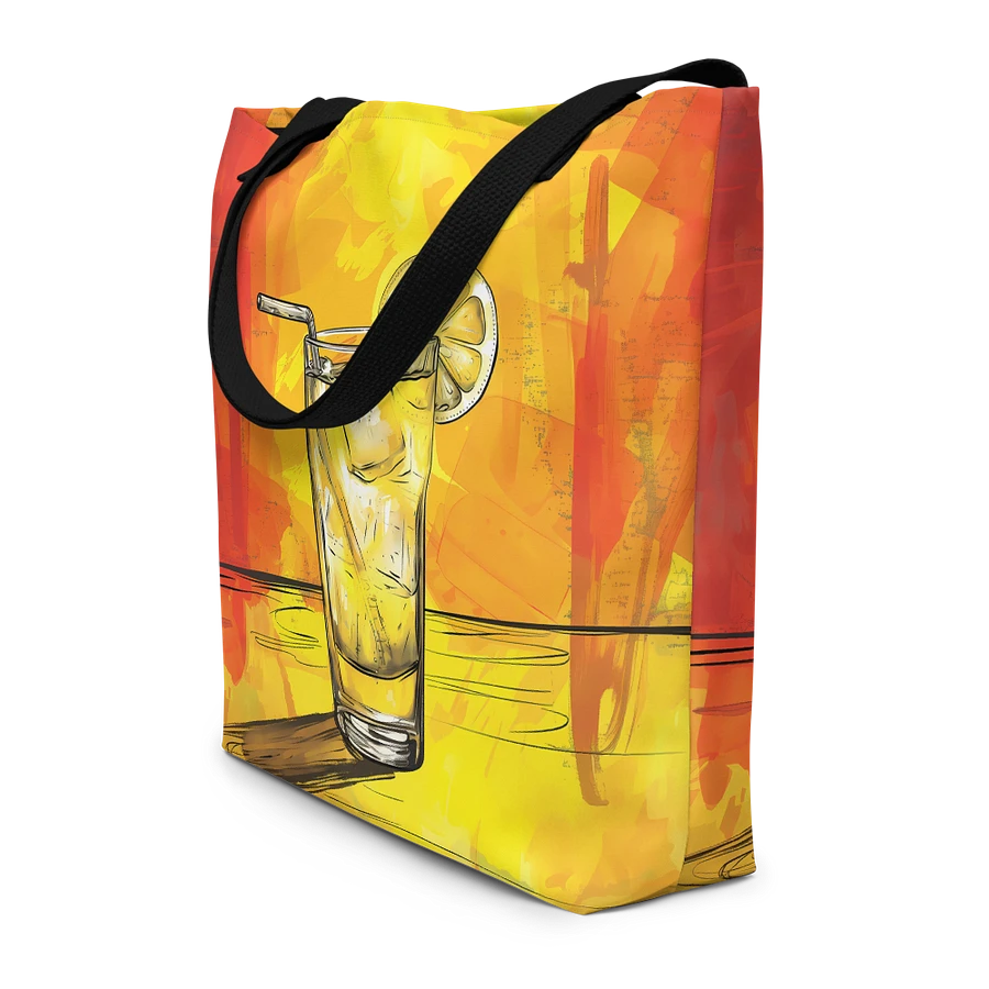 Tote Bag: Refreshing Lemonade Vibrant Summer Bold Graphic Colors Art Style Design product image (4)