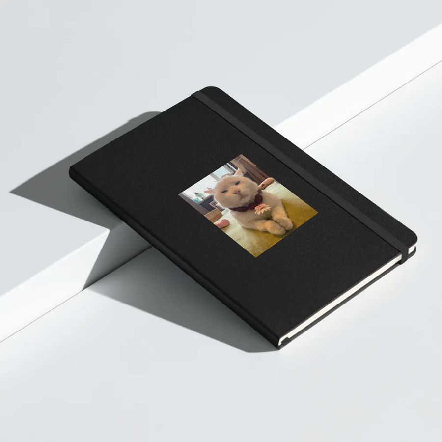 Whimsical Cat Hardcover Notebook product image (9)