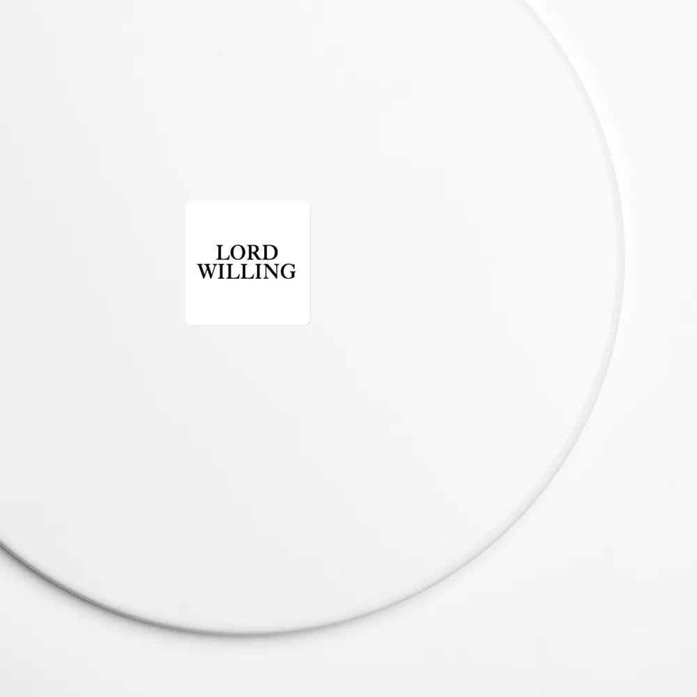 Lord Willing Magnet product image (7)