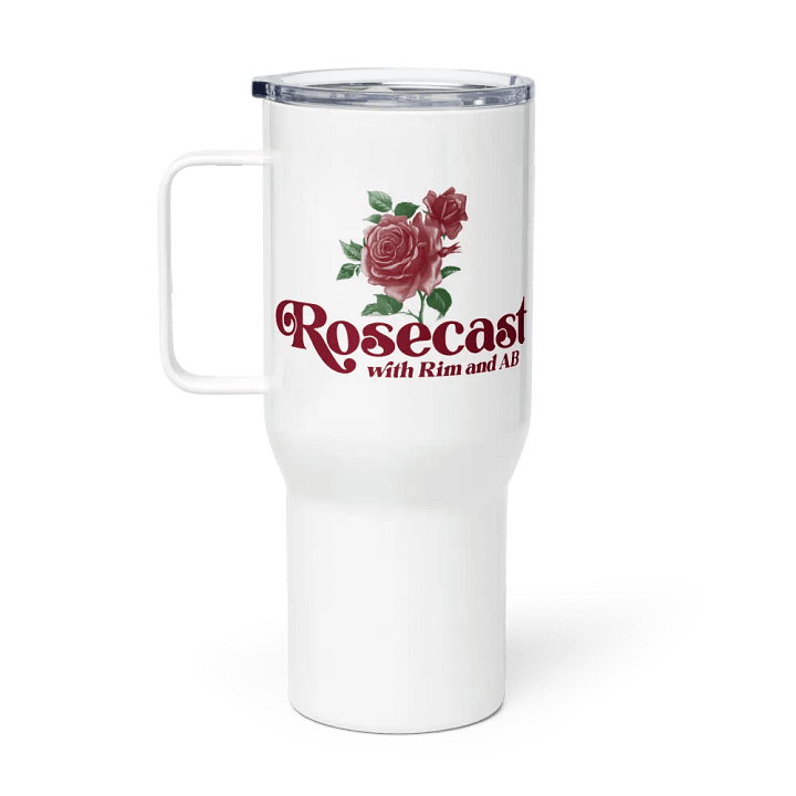 Retro Rose Travel Mug w/ Handle product image (2)