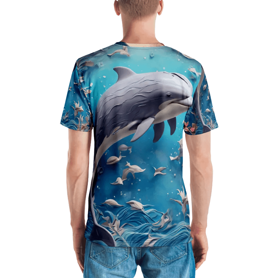 Dolphin T shirt product image (2)