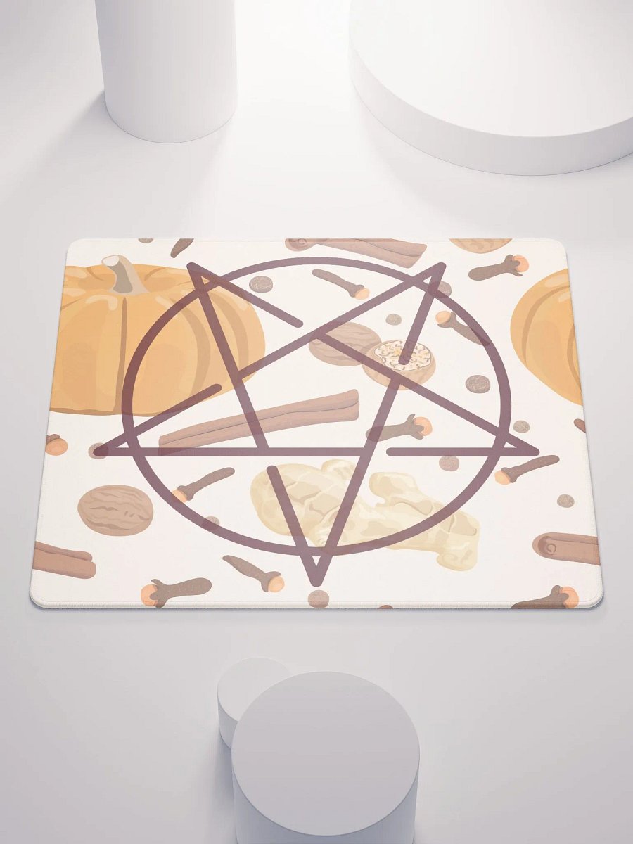 Gaming Mouse Pad: Pumpkin Spice Satanic Vice product image (1)