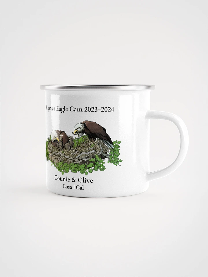 Captiva Eagle Cam 2023-2024 Enamel Mug product image (1)