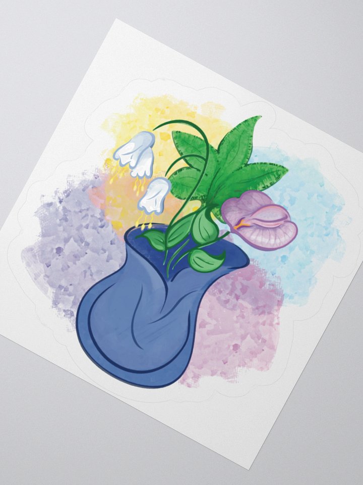 Passion Flower Sticker product image (4)