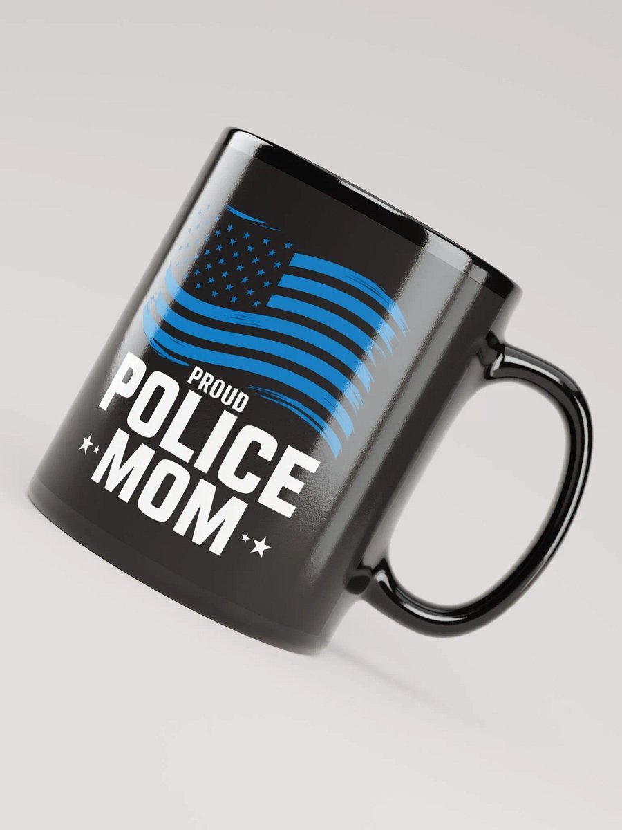 Proud Police Mom Glitter Mug product image (8)