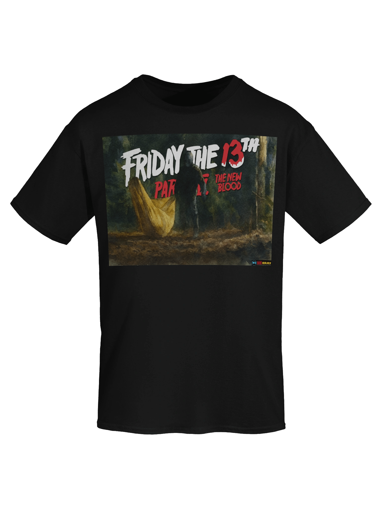 Friday The 13th Part VII: The New Blood inspired Title T-Shirt product image (56)